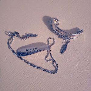 Plunder " Blessed" bracelet and necklace